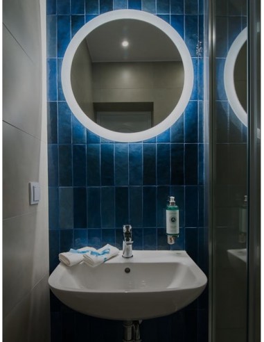 Lustro CAPELLA z podświetleniem LED, Dostępne wymiary: Średnica 50cm