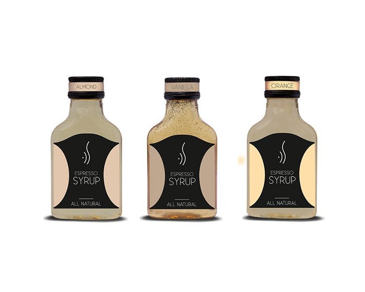 Świąteczny zestaw syropów 3x100 ml