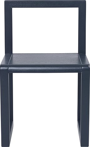 Krzesło Ferm Living Mały Architekt ciemnoniebieskie