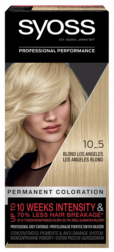 Syoss 10-5 blond Los Angeles