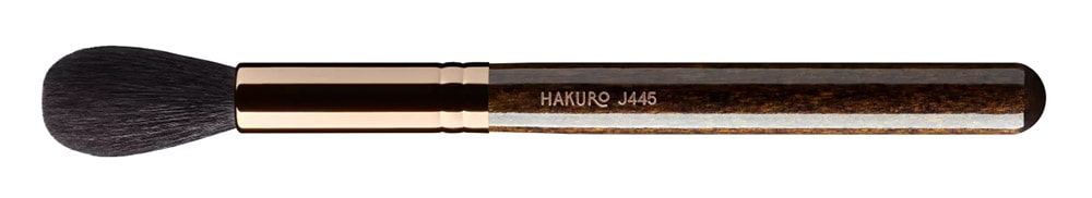 Hakuro J445 pędzel do różu bronzera lub rozświetlacza ciemnobrązowy
