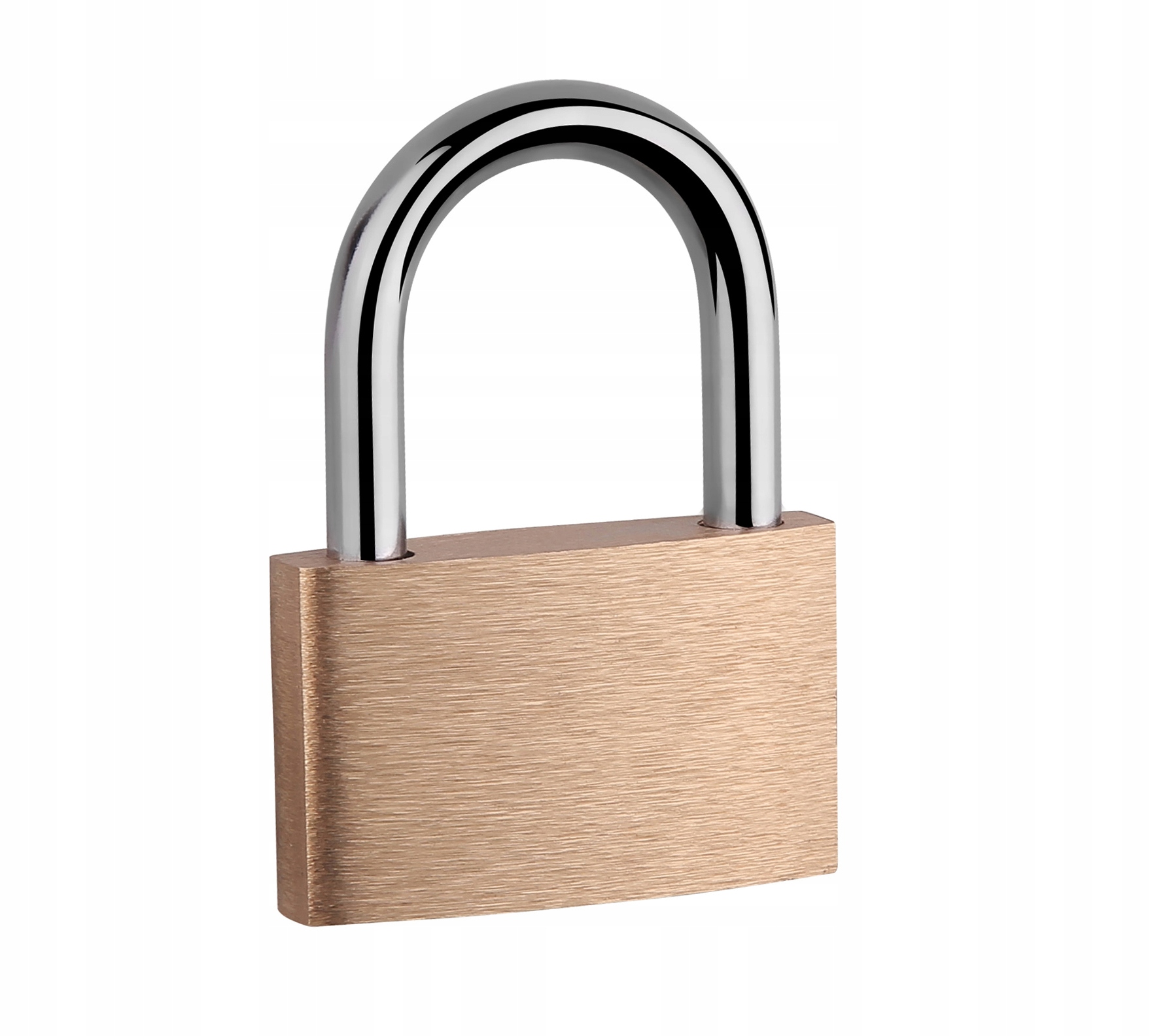 Kłodka zatrzaskowa mosiężna 20 mm