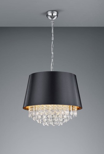 Trio Oświetlenie Leuchten Loreley Lampa Wisząca Chrom, 3-punktowe 309300302
