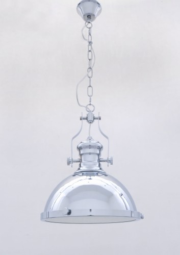 Lumina Deco Deco LAMPA WISZĄCA INDUSTRIALNA LOFT CHROMOWANA ETTORE