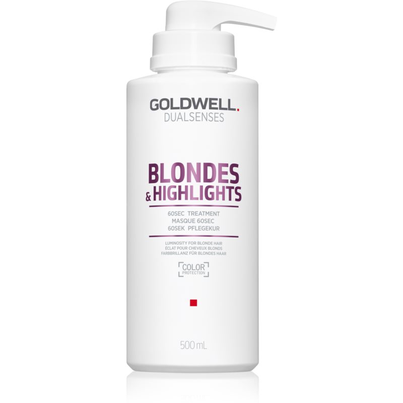 Goldwell DUALSENSES BLONDES&HIGHLIGHTS 60-sekundowa kuracja dla włosów blond i z pasemkami 500ml 0000050134