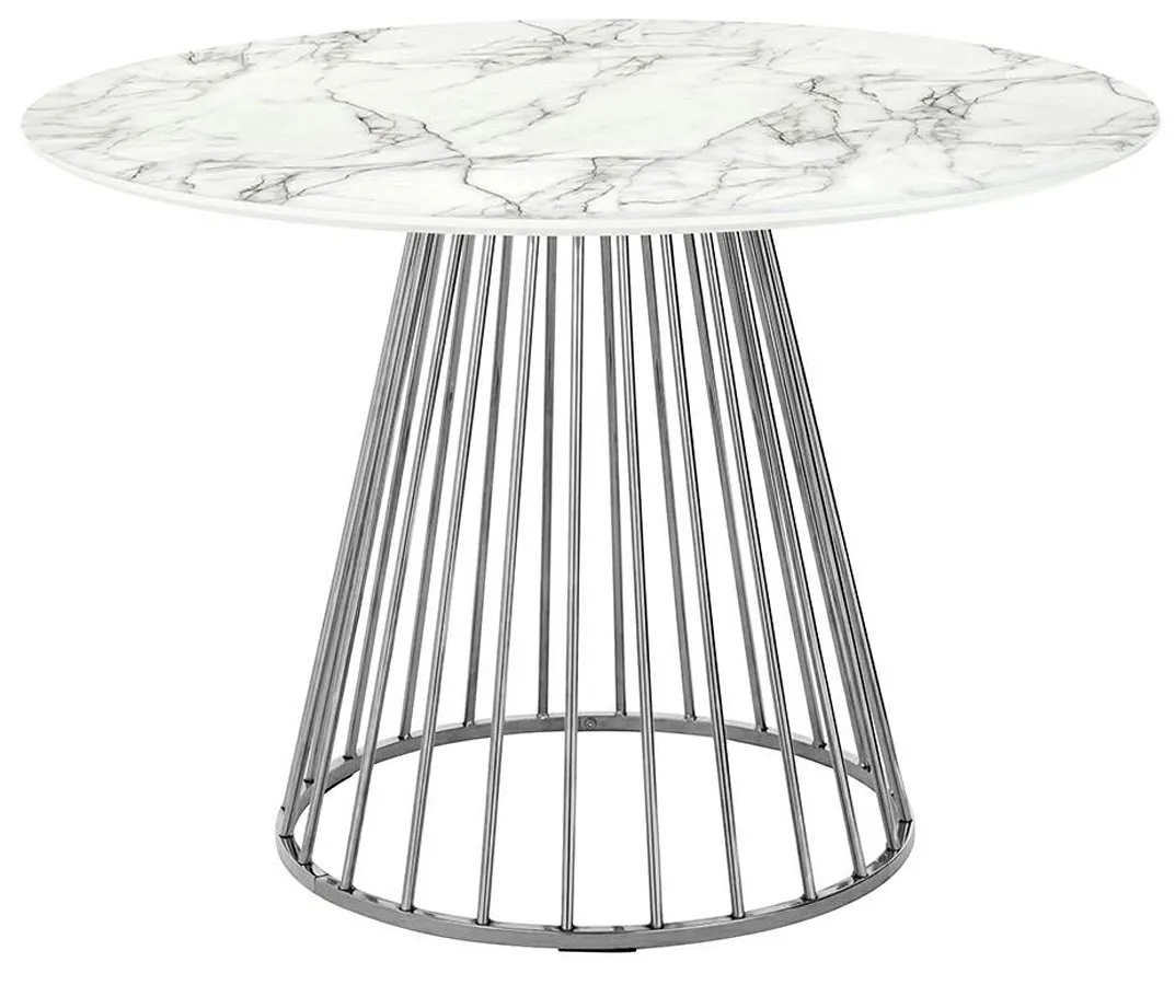Okrągły stół do jadalni marmur A6-W90