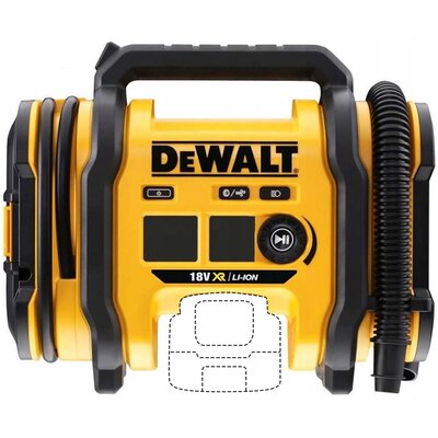 Dewalt DeWalt DCC 018 N 18 V Li-Ion sprężarka powietrza 11 bar Solo w kartonie - bez baterii, bez ładowarki, bez walizki