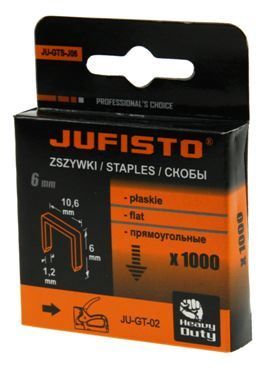 JUFISTO Zszywka 8mm 1000szt