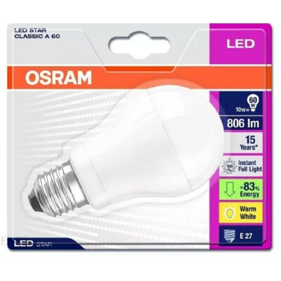 Osram Żarówka LED STAR CLASSIC 10W A 60 E27