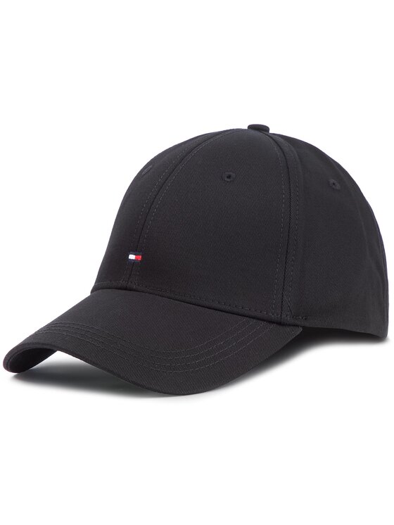 Tommy Hilfiger Czapka z daszkiem Classic Bb Cap E367895041 Czarny