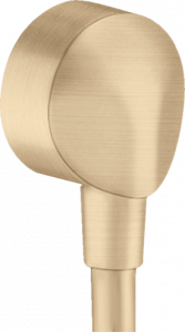 HANSGROHE 27454140 FixFit Przyłącze węża bez zaworu zwrotnego E, brąz szczotk.