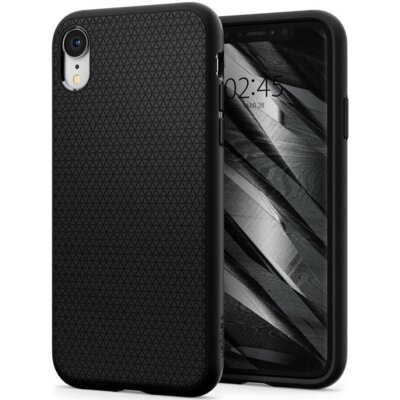 Spigen Etui Spigen Liquid Air iPhone XR matowe czarne 8809613763935