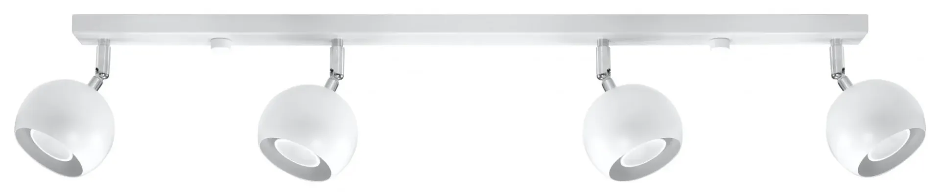 Biały regulowany plafon reflektor - EX512 G5-P55