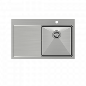 QUADRON RUSSEL 111 stal szczotkowana INOX komora PRAWA | HB7912-RBS