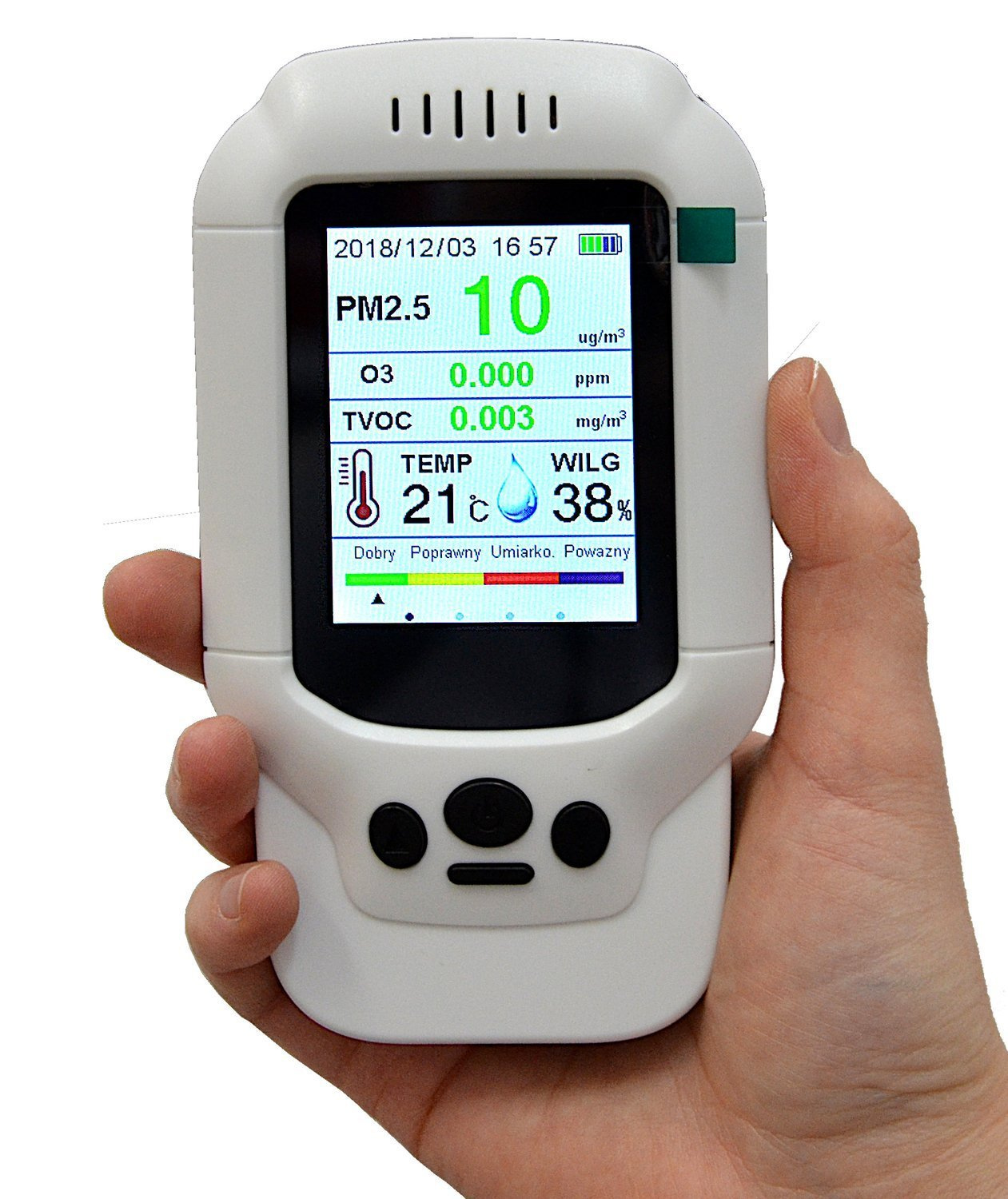 OPTIMA Detektor miernik stężenia ozonu O3 0-5ppm