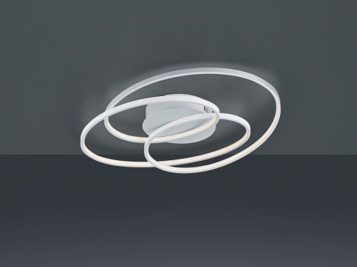 Trio GALE Biały mat LED 38,5W 3000K ściemnialna lampa sufitowa 673916031