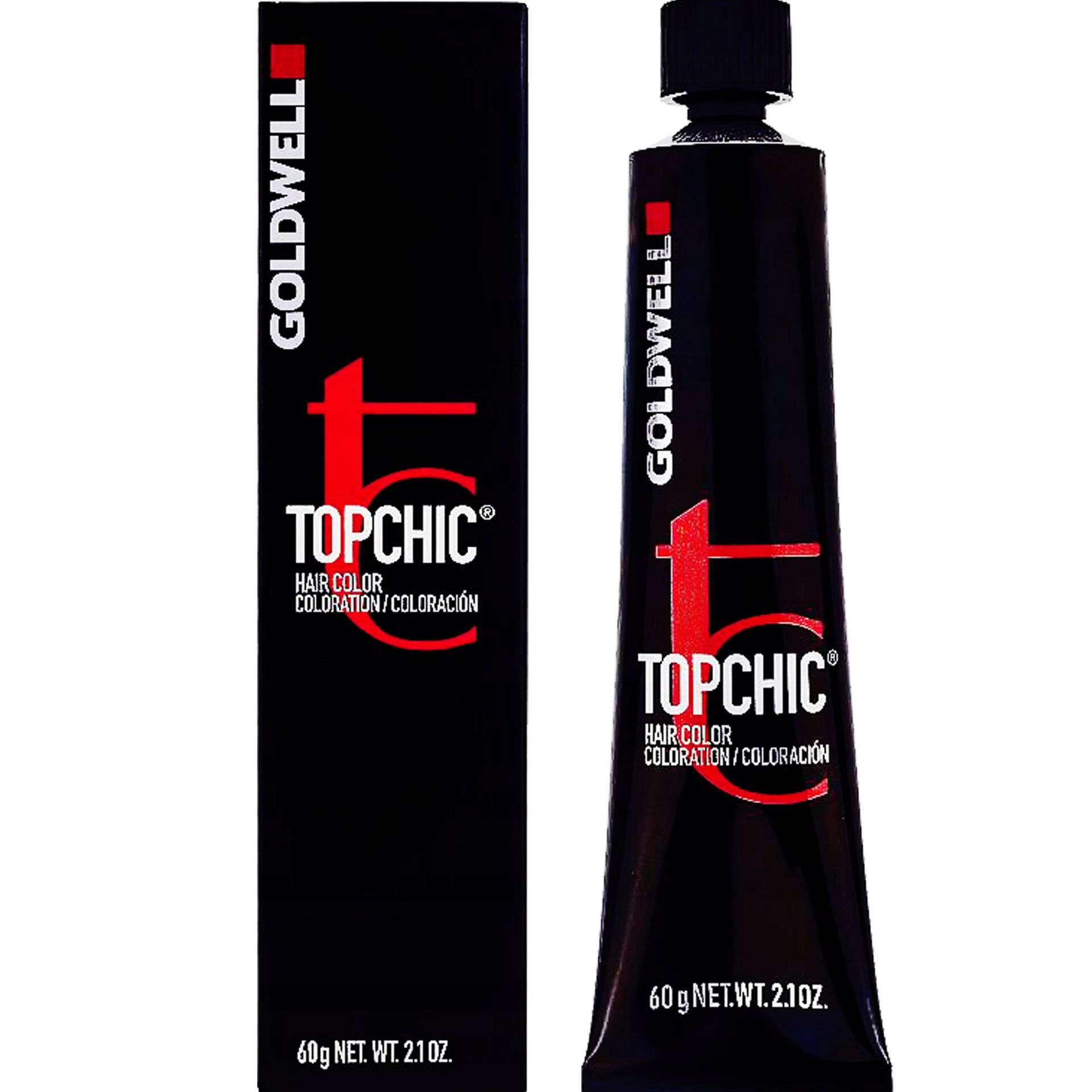 Goldwell Topchic Permanent Hair Color 60 ml Farba do włosów 6 BS Brown Light