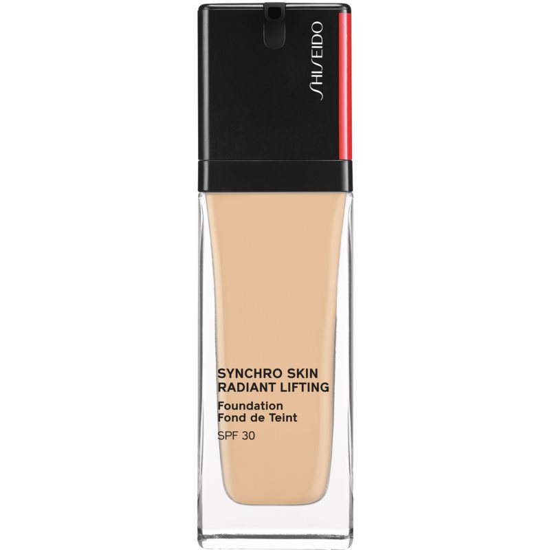 Shiseido Synchro Skin Radiant Lifting Foundation rozświetlający podkład liftingujący rozjaśniający podkład liftingujący SPF 30 odcień 210 Birch 30 ml