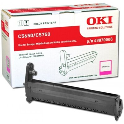 OKI Bęben 43870006 purpurowy do C5650/5750, 20 tys