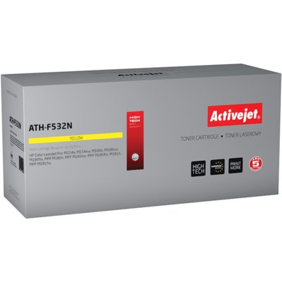 ActiveJet Action toner żółty HP CLJ Pro M180 M181 - zamiennik CF532A [0.9k]