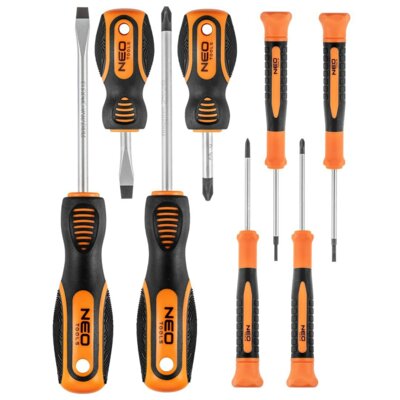 Neo Tools Zestaw wkrętaków 04-194 8 sztuk)