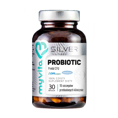 MyVita PRONESS Probiotic Probiotyk 9 mld CFU 30 kapsułek Silver Pure