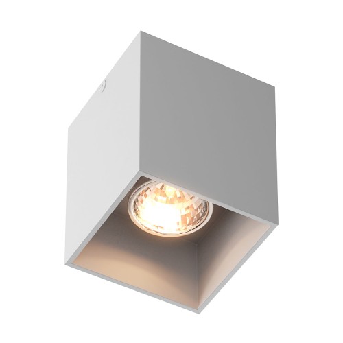 Zuma Line Square 50475-WH-N spot lampa sufitowa 1x50W GU10 biały