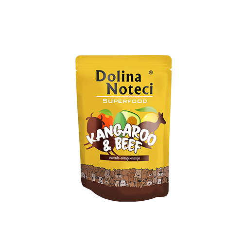 Dolina Noteci SUPERFOOD kangur i wołowina 300g-karma mokra dla psa 44478-uniw