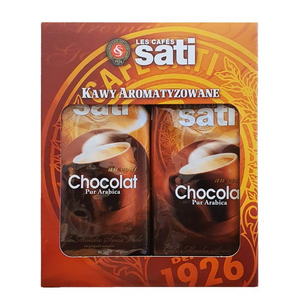 Brak Sati zestaw 2x250g kawa czekoladowa mielona SATI.CZEK.2X250G.MIE