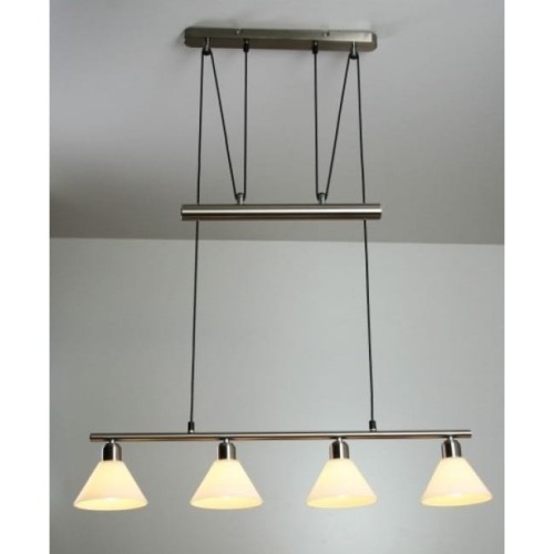 Trio Leuchten Lampa wisząca o regulowanej wysokości 4-punktowa