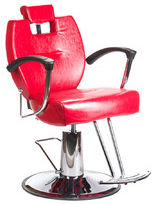 Barbiero Fotel barberski HEKTOR BH-3208 Czerwony BH-3208/184