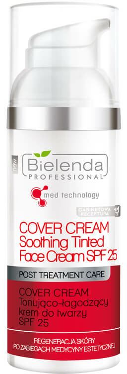 Bielenda Professional Cover Cream Krem do twarzy łagodzący podrażnienia 100ml 12768