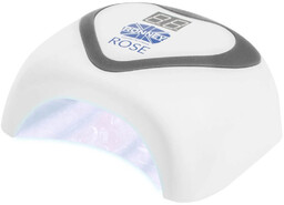 Ronney Rose Nail Lamp LED 24/48W Lampa do paznokci, biało srebrna