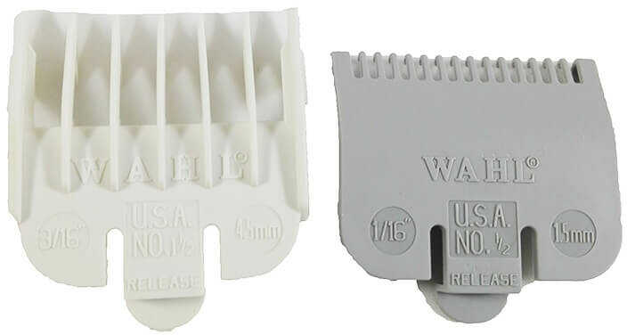 Wahl Nakładki plastikowe 1,5, 4,5mm do maszynek TAPER, ICON, LEGEND, BALDING