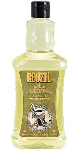 Reuzel 3-in-1 Tea Tree szampon, odżywka żel pod prysznic 1000ml 15782