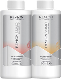 Revlon Revlonissimo Peroxide KER-HA Oksydant do farb 6% i 9% emulsja utleniająca 90ml