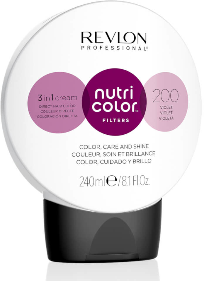 Revlon professional Nutri Color Filters 3in1 Maska koloryzująca do włosów farbowanych 240ml 16502/931