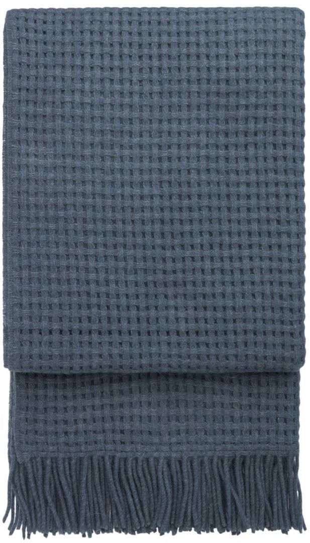 Elvang Pled wełniany Basket Orion Blue