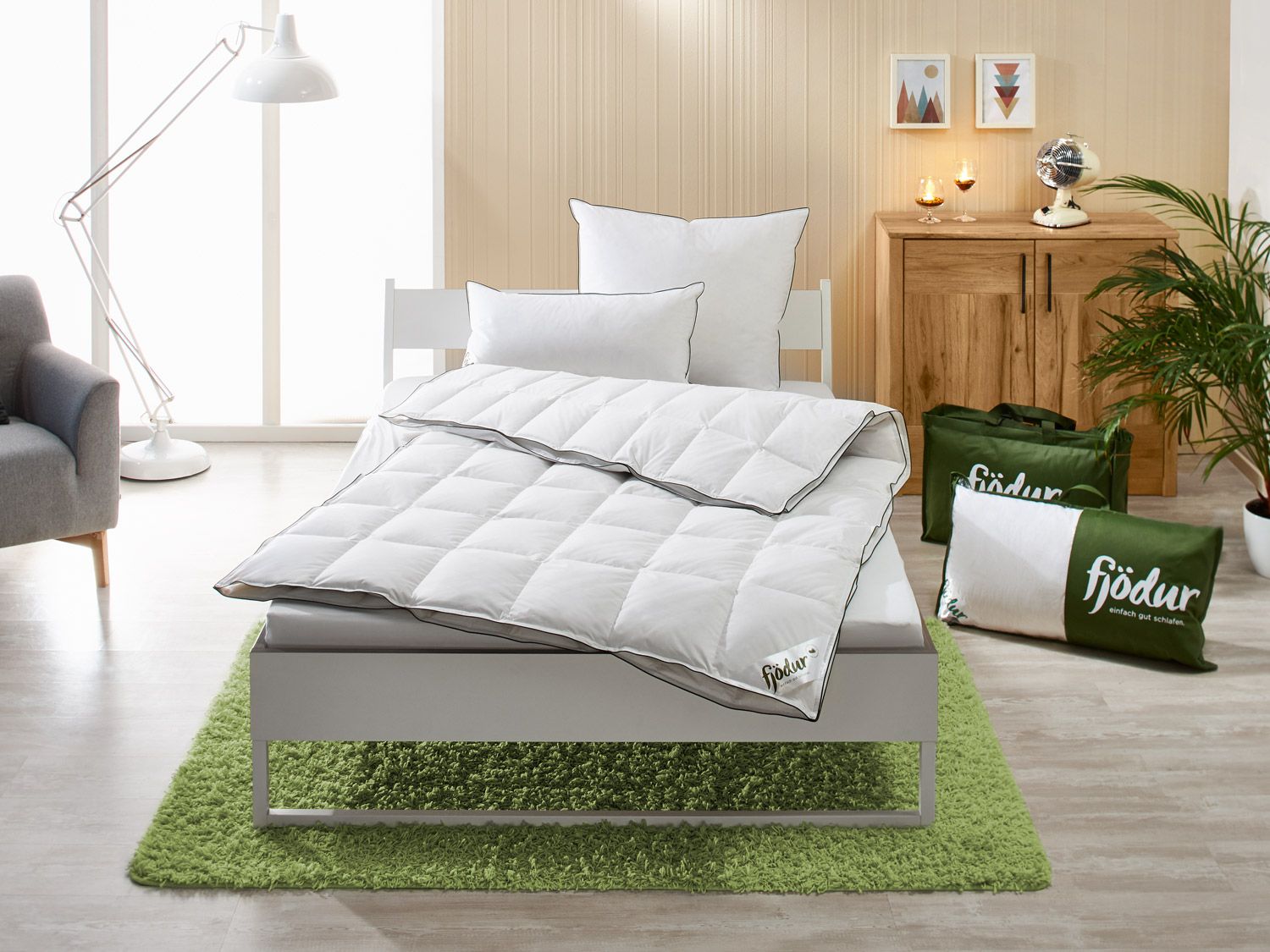 Fjödur Fjödur Kołdra puchowa na 4 pory roku