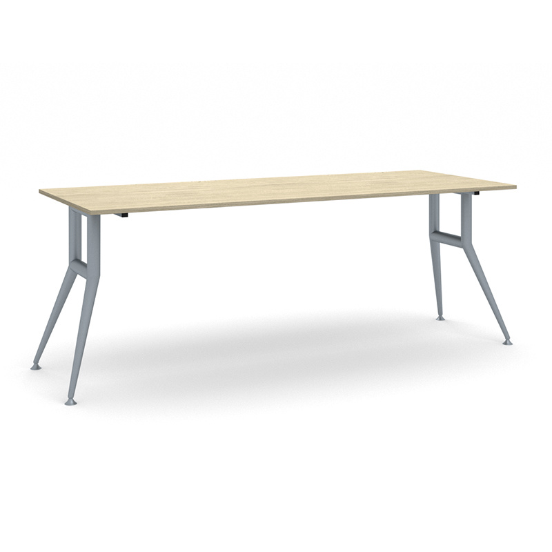 B2B Partner Stół konferencyjny WIDE, 2000 x 800 mm, dąb naturalny 423296