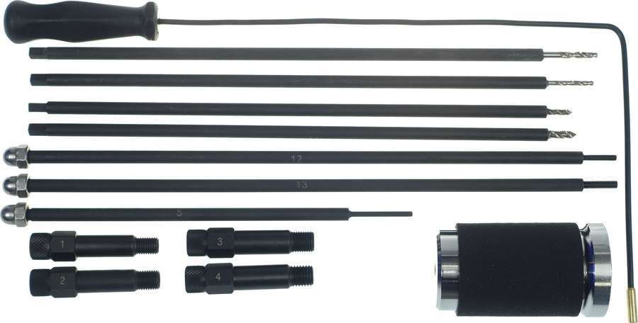 Hubitools Zestaw do usuwania złamanych świec żarowych HU41050