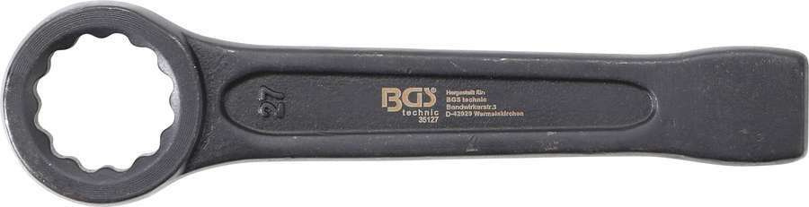 BGS Technic Klucz oczkowy do pobijania 27 mm B.35127