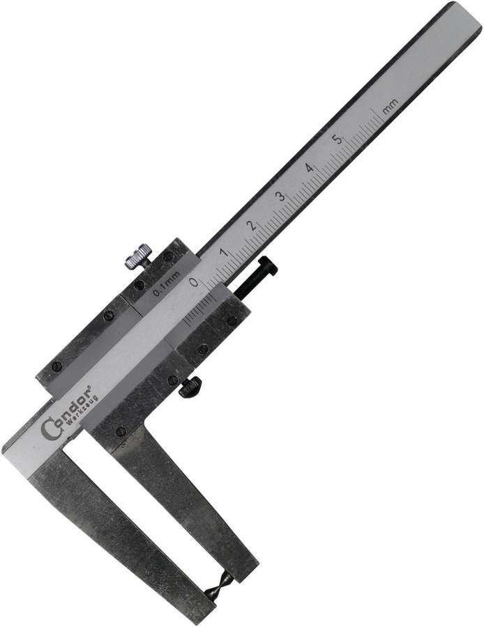 Condor Werkzeug Suwmiarka do tarcz hamulca 0- 60 mm C.1375