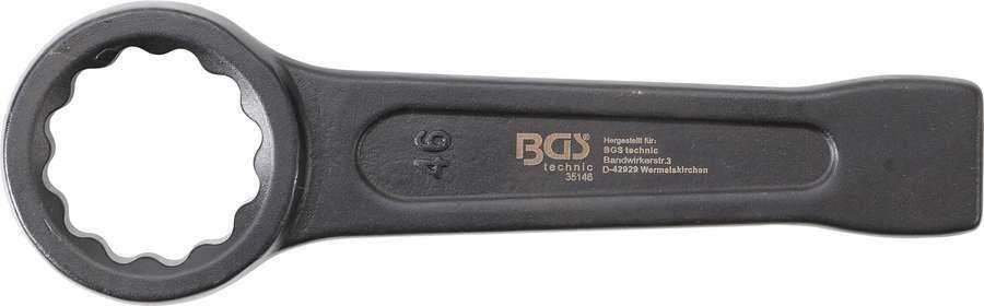 BGS Technic Klucz oczkowy do pobijania 46 mm B.35146