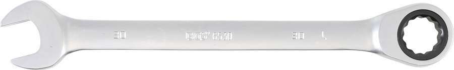 BGS Technic Klucz oczk. płaski 30 mm z grzechotką B.6530