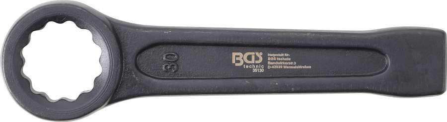 BGS Technic Klucz oczkowy do pobijania 30 mm B.35130