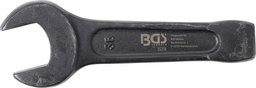 BGS Technic Klucz płaski do pobijania 36 mm B.35236