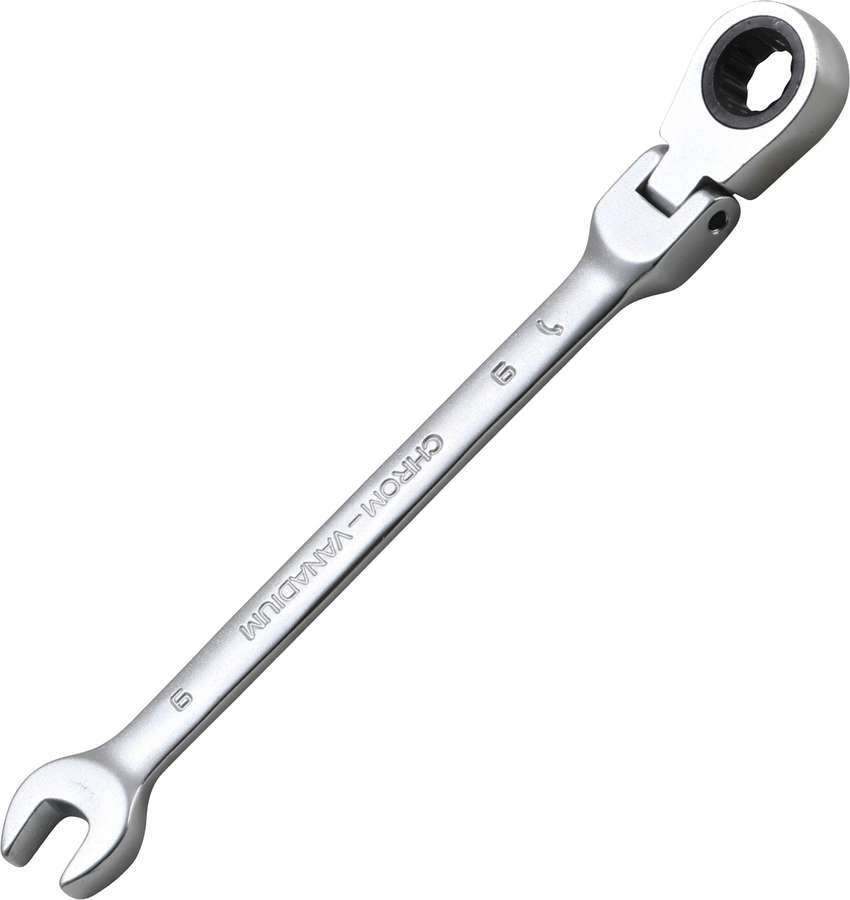 BGS Technic Klucz oczk, płaski. 9 mm z grzech i przegubem B.6709