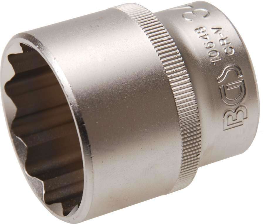BGS nasadka na klucz nasadowy zastosowania 12-kątne, 1/2 cala, 34 MM, 1 sztuki, 10648