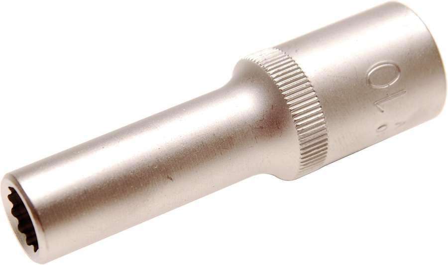 BGS na klucz nasadowy, głęboki, 12-kątne, 1/2 cala, 12 MM, 1 sztuki, 10662